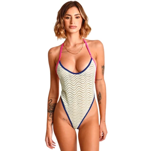 Aqua Dreams Mesh Swimsuit