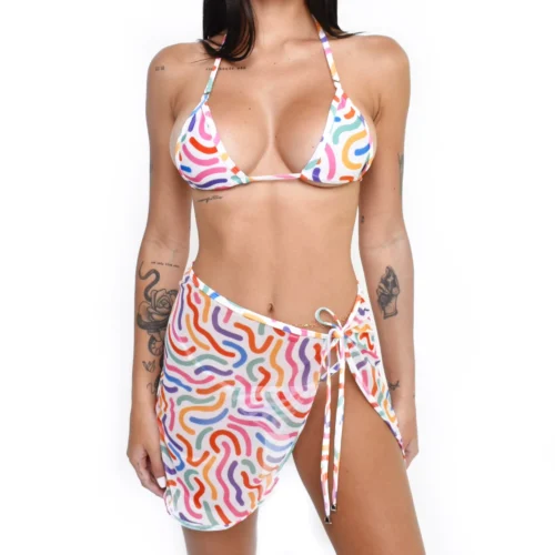 Sexy Candy Sheer Pareo -Bold Sea Bikini Store Pareos Product Category by Oh Lola Swimwear