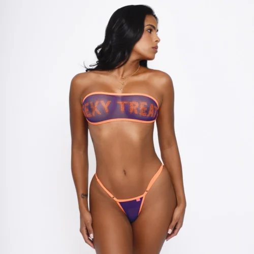 Sexy Treat Bandeau Bikini -Bold Sea Bikini Store Sexy Treat Bandeau Bikini Front