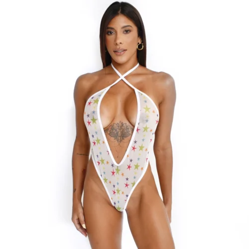 Starry Sky One-Piece Swimsuit