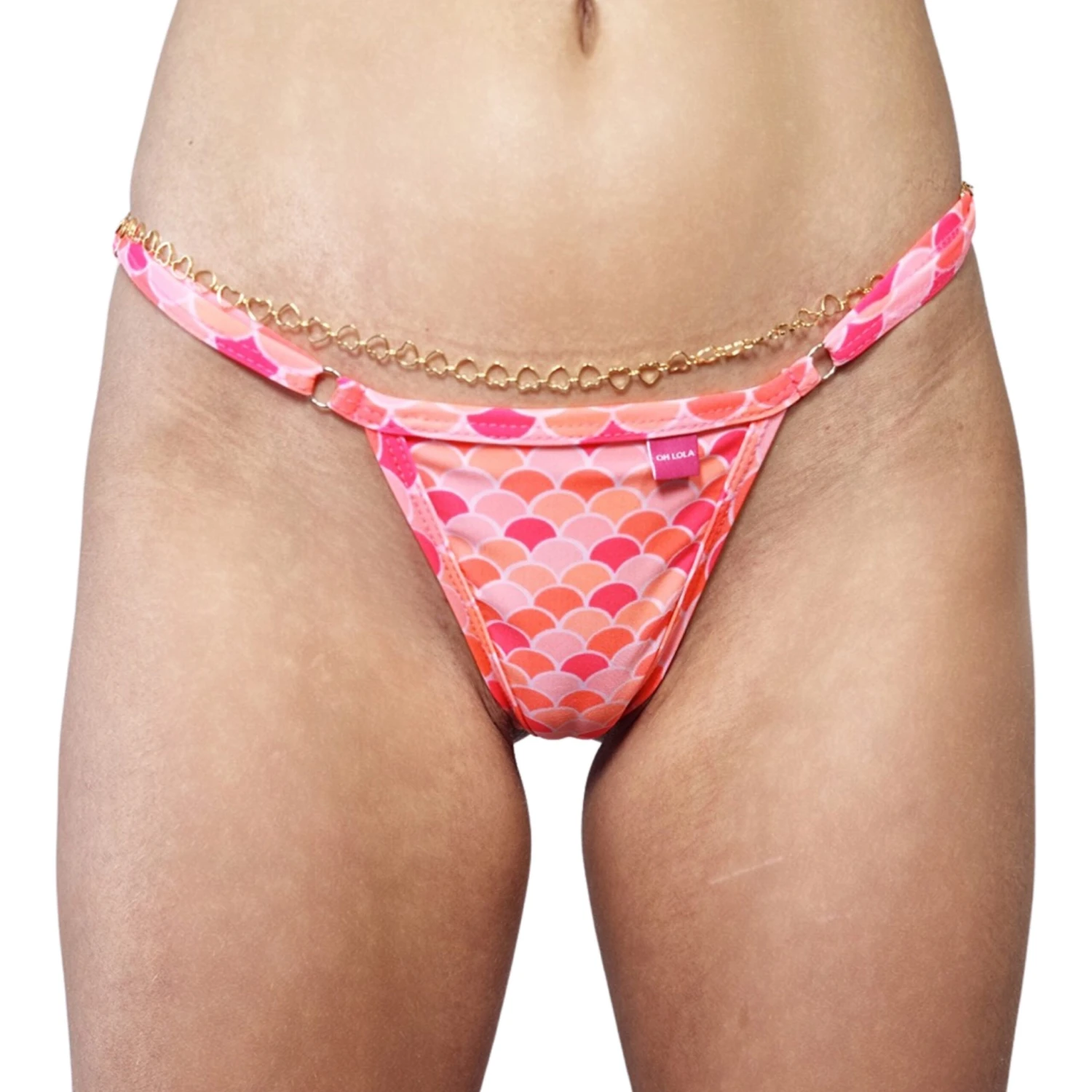 Coral Mermaid Micro Bikini 3 Coral Mermaid Micro Bikini - Image 3