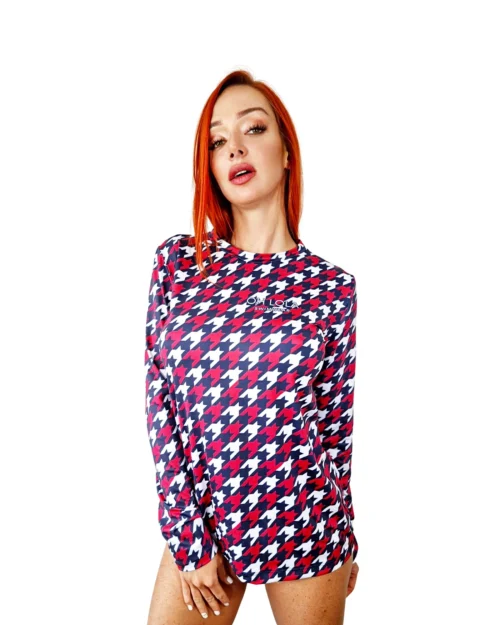 Houndstooth Fishing Shirt – USA